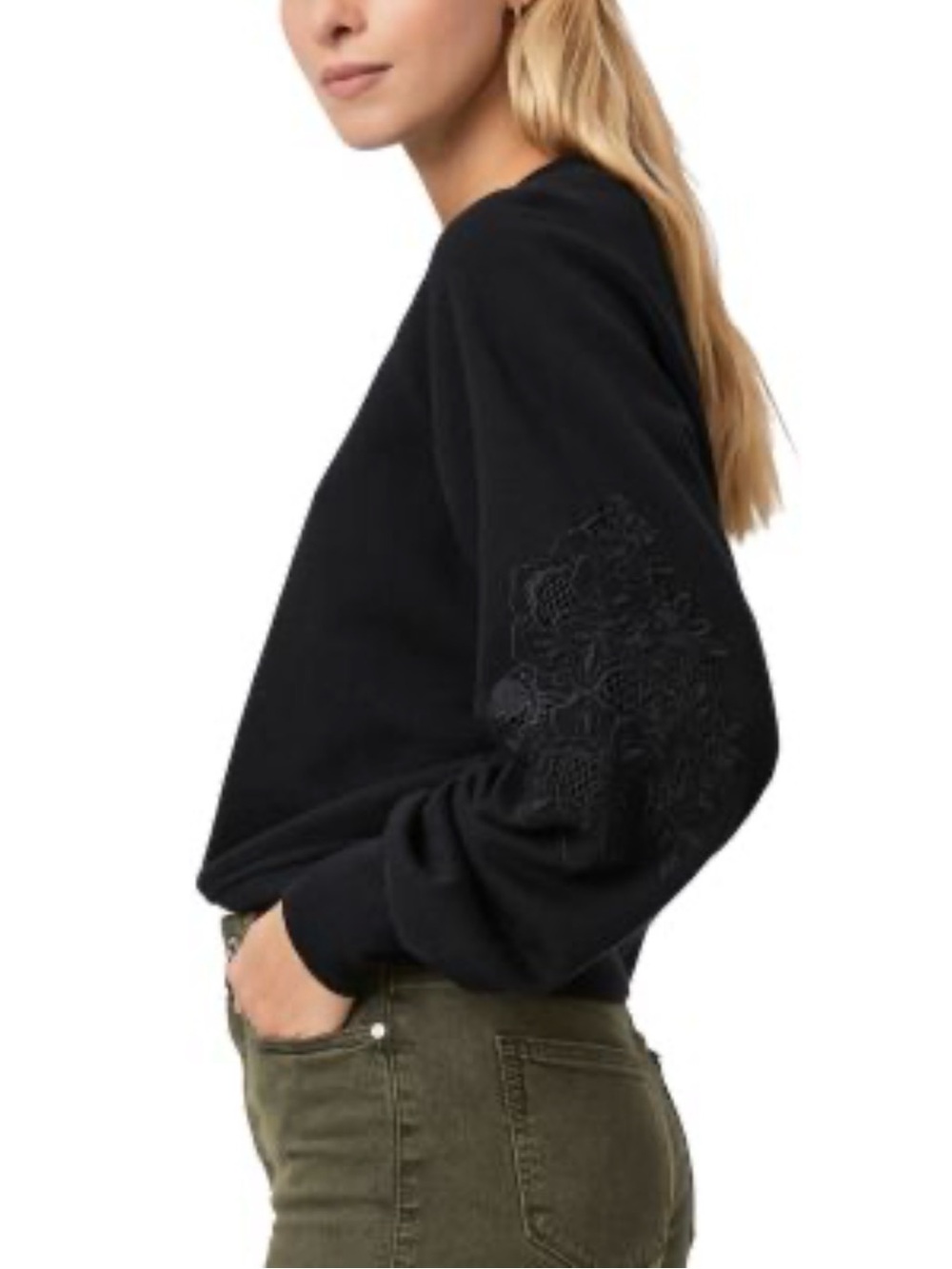 Generation Love crop sweatshirt